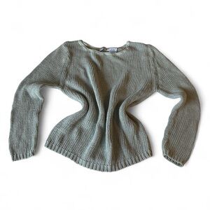 White Stag Light Green Crew Neck Sweater